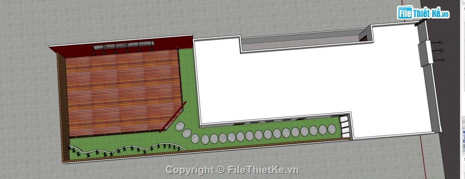 quán cafe,File sketchup nhà hàng,file su quán cafe,model 3d quán cafe,nhà hàng file su