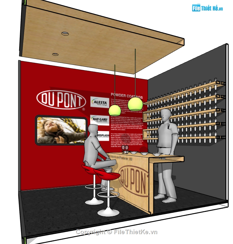 file 3d sketchup quầy bar,sketchup quầy bar,File sketchup quầy bar,sketchup quầy