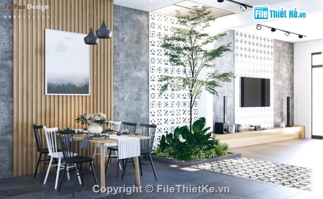 File 3D nội thất căn hộ,Nội thất 3D,Nội thất