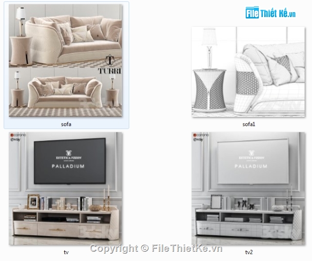 kệ ti vi,sofa,3dmax,Turri Vogue Sofa,Estetica Palladium