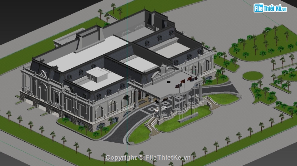 3dmax nhà hàng,file 3dmax khách sạn,nhà hàng tiệc cưới 3dmax