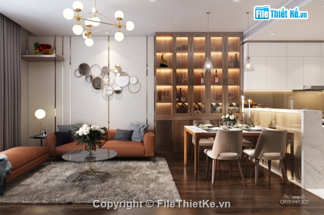 nội thất phòng khách,3d nội thất,phòng bếp,3dmax phòng khách,File 3dmax nội thất,3dmax nội thất phòng khách