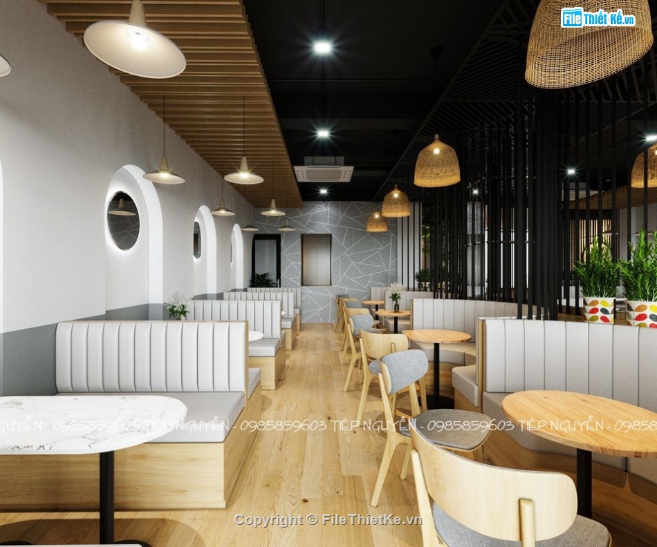 nội thất quán cafe,3dmax quán cafe,max nội thất,File 3dmax nội thất,quán cafe