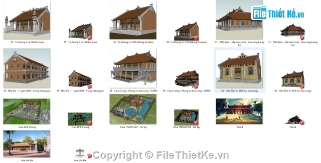 bản vẽ chùa vẽ Sketchup,bản vẽ chùa 3Dmax,bản vẽ đình chùa,bản vẽ nhà thờ đình chùa,bản vẽ đền thờ,Filethietke đình chùa đền nhà thờ