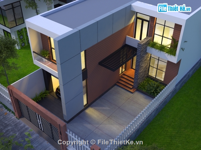 FILE 3DSMAX BIỆT THỰ HIỆN ĐẠI,FILE 3DSMAX COVER BIỆT THỰ 2 TẦNG HIỆN ĐẠI,BIỆT THỰ FULL