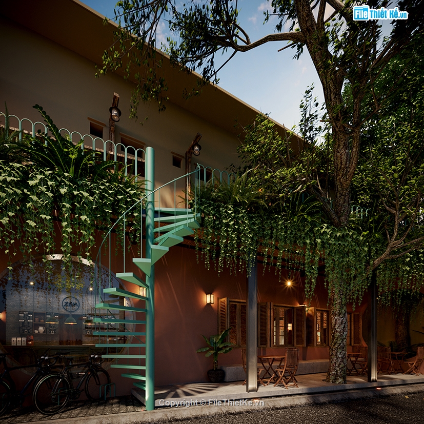 model File 3ds max,quán cafe,quán coffee,3dsmax quán cafe,quán cafe 3dsmax
