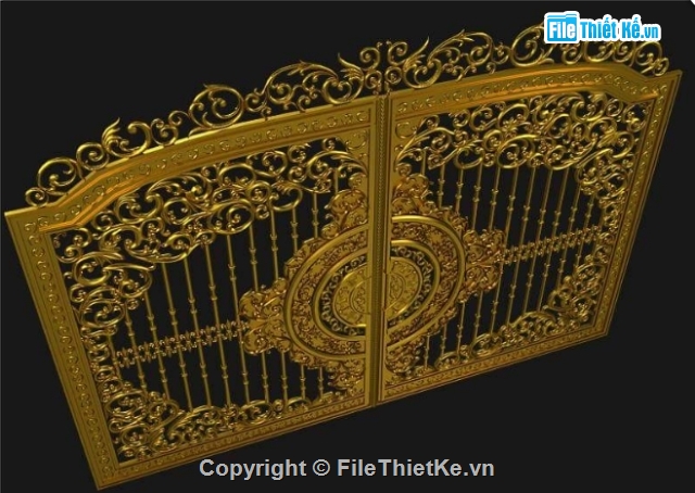 Villa Gate,cổng Villa,cổng biệt thự