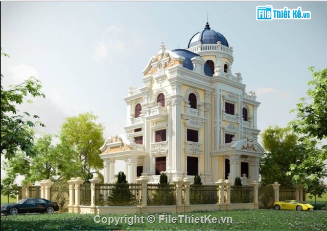 3DSMAX,Phối cảnh biệt thự,phối cảnh nhà phố,biệt thự có phối cảnh,phối cảnh biệt thự 3dmax