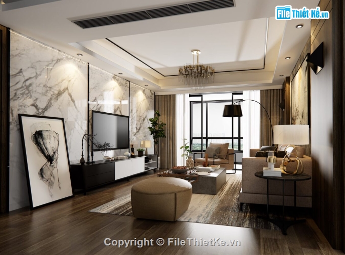 3dsu nội thất phòng khách,mẫu sketchup nội thất phòng khách,file 3dsu nội thất phòng khách