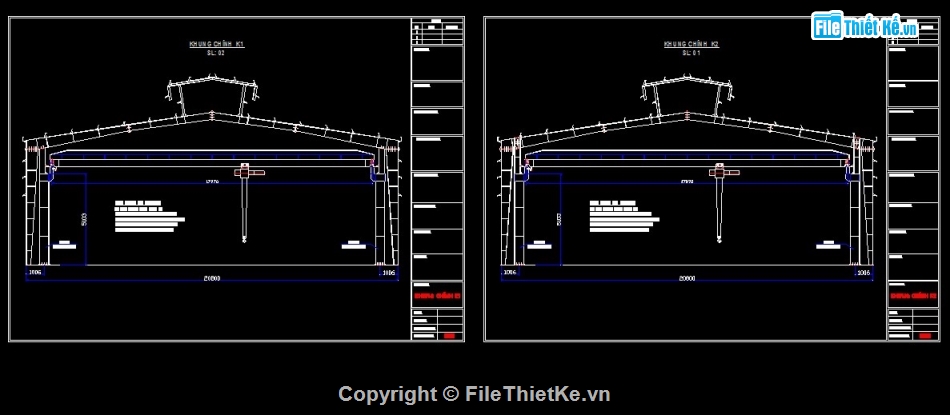 cẩu trục 5 tấn,bản vẽ chi tiết cẩu trục 5 tấn,file cad bản vẽ trục 5 tấn