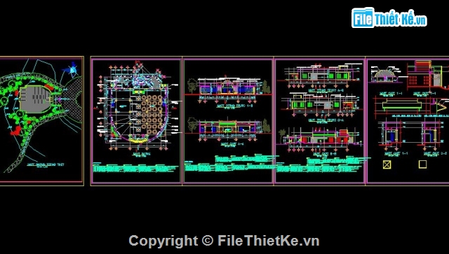 file cad kiến trúc,Bản vẽ kiến trúc Nhà,Bản vẽ kiến trúc bar,kiến trúc bar trong resort