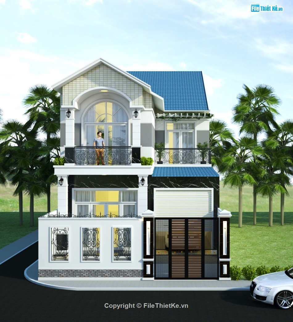 File cad biệt thự 2 tầng,biệt thự 2 tầng,Autocad biệt thự 2 tầng,Biệt thự 2 tầng file cad,Biệt thự 2 tầng file autocad