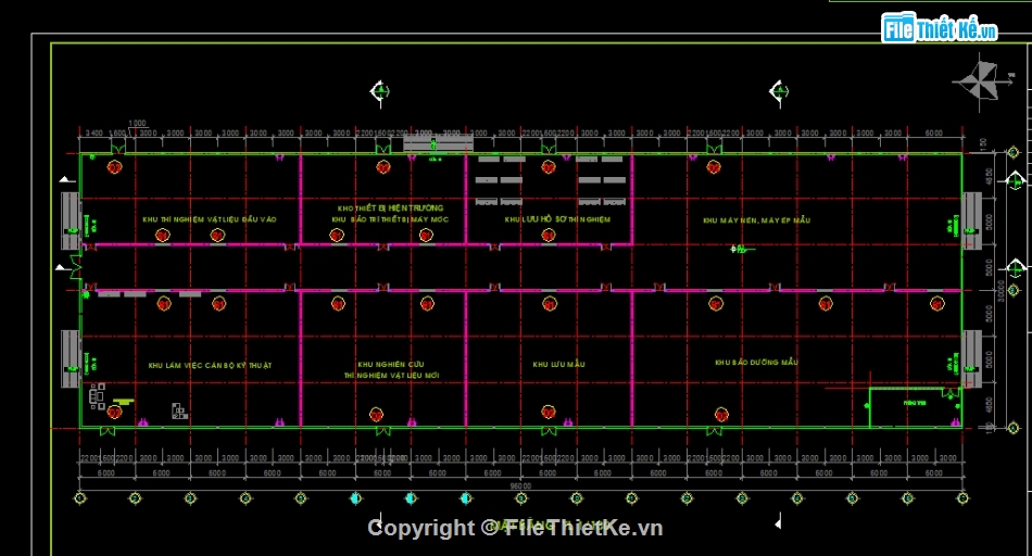 nhà xưởng 30x96m,bản vẽ nhà xưởng,autocad nhà xưởng,thiết kế nhà xưởng,File autocad nhà xưởng