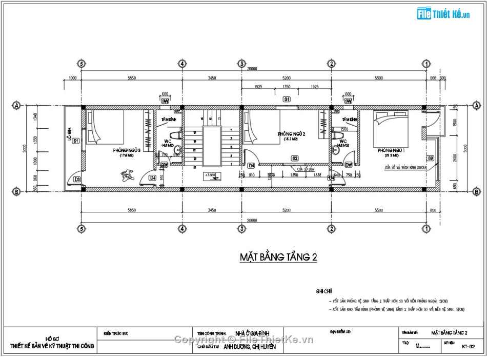 nhà phố 3 tầng,kiến trúc 3 tầng,Bản vẽ nhà phố,nhà 3 tầng hiện đại,Nhà phố 3 tầng 5x20m,File cad nhà phố 3 tầng