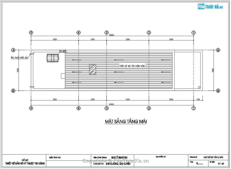 nhà phố 3 tầng,kiến trúc 3 tầng,Bản vẽ nhà phố,nhà 3 tầng hiện đại,Nhà phố 3 tầng 5x20m,File cad nhà phố 3 tầng