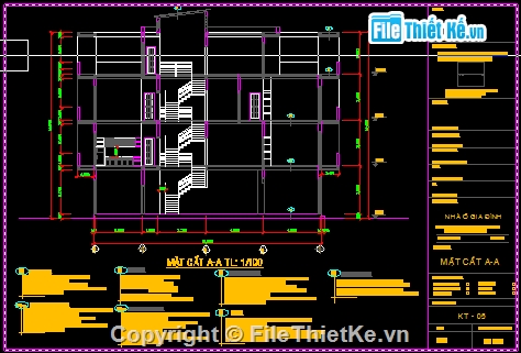 hạng mục kiến trúc,hạng mục kiến trúc nhà phố,Bản vẽ kiến trúc nhà phố,kiến trúc nhà phố 4x16.7m,full kiến trúc nhà phố