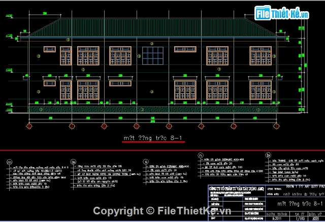 Bản vẽ kiến trúc trạm y tế,trạm y tế xã 2 tầng kích thước 7.2x26m,trạm y tế xã