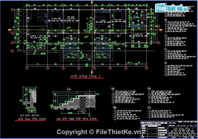 Bản vẽ kiến trúc trạm y tế,trạm y tế xã 2 tầng kích thước 7.2x26m,trạm y tế xã