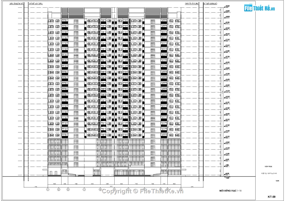 Bản vẽ chung cư văn phòng 27 tầng,Thiết kế chung cư 27 tầng,File cad bản vẽ tòa nhà chung cư 26 tầng,File Autocad chung cư 23x77m,Bản thiết kế tòa chung cư 27 tầng,Mẫu thiết kế chung cư 25 tầng nổi