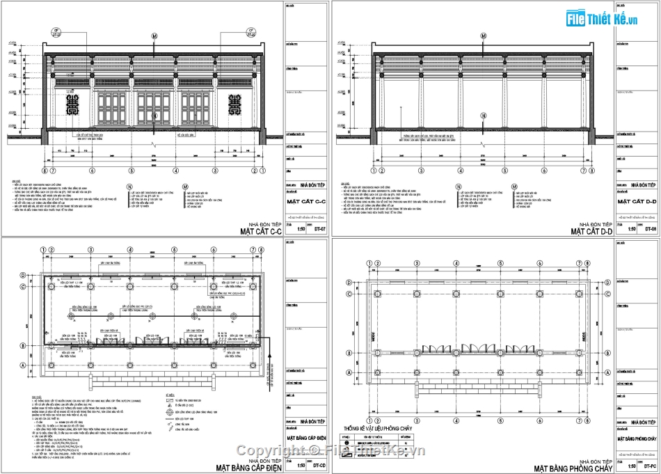 nhà thờ họ 5 gian,bản vẽ nhà thờ họ,thiết kế nhà thờ họ,thiết kế đền thờ,File autocad nhà thờ họ,Mẫu nhà thờ