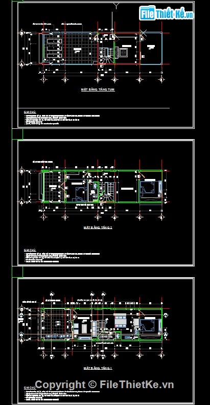 Nhà phố 3 tầng 4.5x16.5m,File cad nhà phố 3 tầng,nhà phố 3 tầng file cad,nhà phố 3 tầng,autocad nhà phố 3 tầng