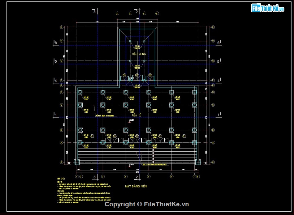 bản vẽ chùa đại tự,chùa đại tự file cad,autocad chùa đại tự,chùa đại tự file autocad,chùa đại tự 13x14m