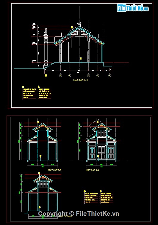bản vẽ chùa đại tự,chùa đại tự file cad,autocad chùa đại tự,chùa đại tự file autocad,chùa đại tự 13x14m
