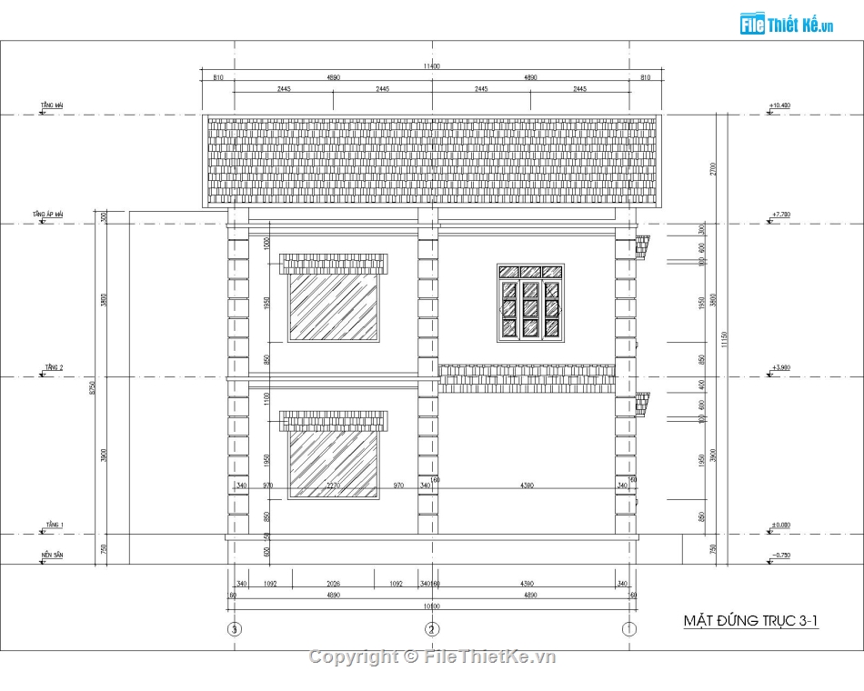 thiết kế biệt thự 2 tầng,biệt thự mái thái,Mẫu biệt thự đẹp 2 tầng,Bản vẽ thiết kế biệt thự 2 tầng,biệt thự đẹp mái thái,Mẫu bản vẽ biệt thự mái thái đẹp