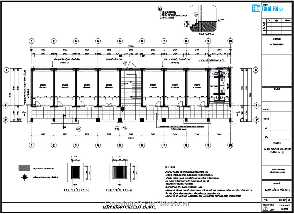 Nhà hiệu bộ 3 tầng,Nhà hiệu bộ 4 tầng,File cad thiết kế nhà hiệu bộ trường học,Nhà hiệu bộ 18.6x32.6m,Bản vẽ tòa nhà làm việc trường học,Thiết kế cải tạo nhà hiệu bộ