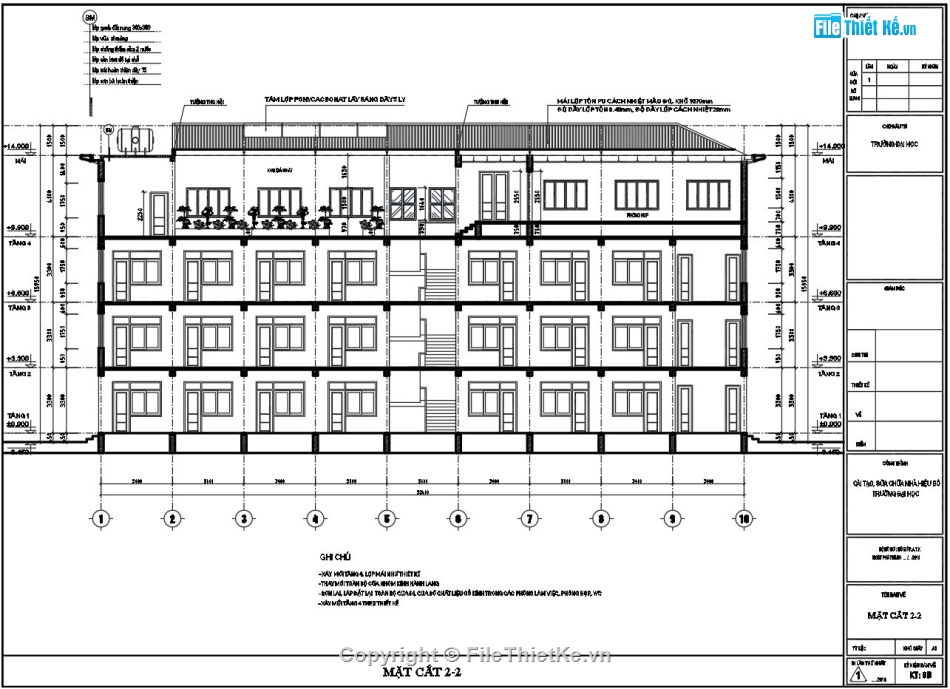 Nhà hiệu bộ 3 tầng,Nhà hiệu bộ 4 tầng,File cad thiết kế nhà hiệu bộ trường học,Nhà hiệu bộ 18.6x32.6m,Bản vẽ tòa nhà làm việc trường học,Thiết kế cải tạo nhà hiệu bộ