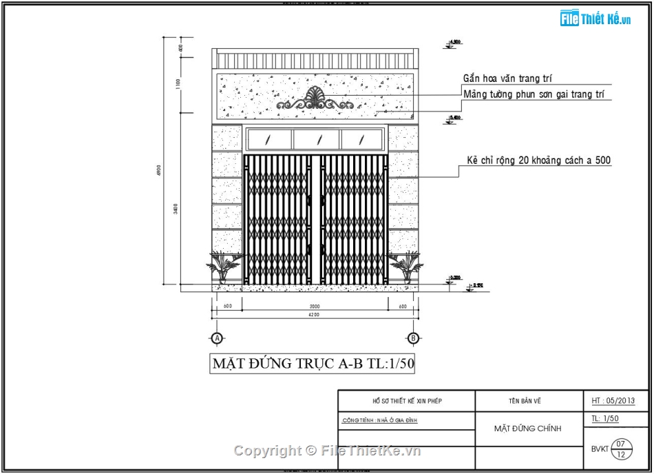 thiết kế nhà cấp 4,Thiết kế nhà 1 tầng,Thiết kế cáp phép,Bản vẽ nhà cấp 4,Bản vẽ nhà 1 tầng,Bản vẽ cáp phép