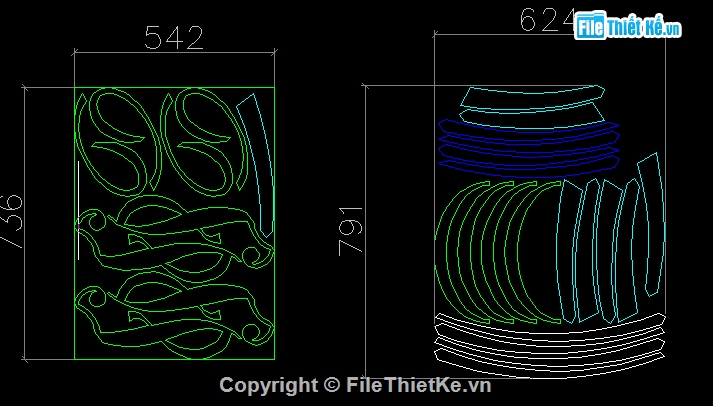 Cổng 2 cánh CNC đẹp,File autocad cổng 2 cánh,Mẫu cổng 2 cánh cnc,Autocad cổng 2 cánh cnc,Bản vẽ cổng 2 cánh cnc