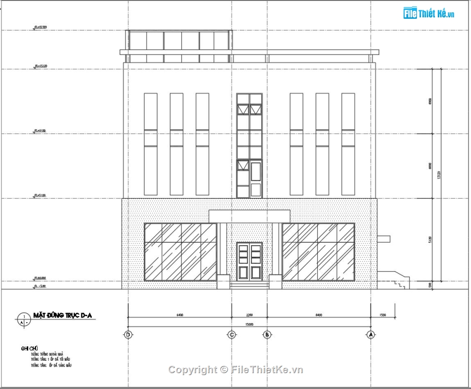 Thiết kế ký túc xá,bản vẽ ký túc xá 3 tầng,Ký túc xá 15x40m,cad bản vẽ ký túc xá,File bản vẽ ký túc xá,bản vẽ ký túc xá 15x40m