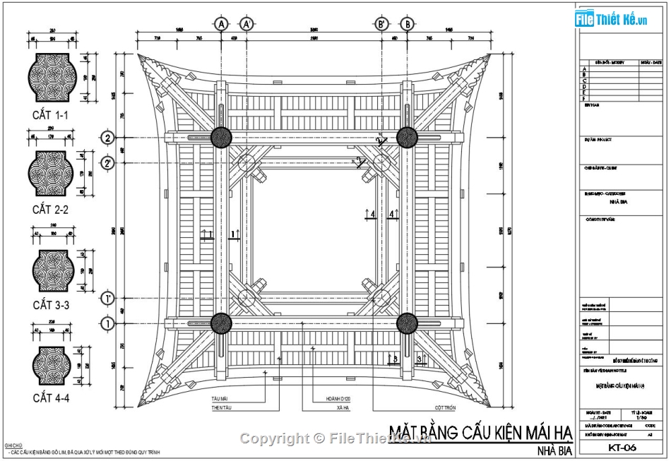 Kiến trúc đền cổ file cad,Kiến trúc nhà bia 8 mái file autocad,Thiết kế autocad nhà bia 8 mái,Bản vẽ cad nhà bia 8 mái