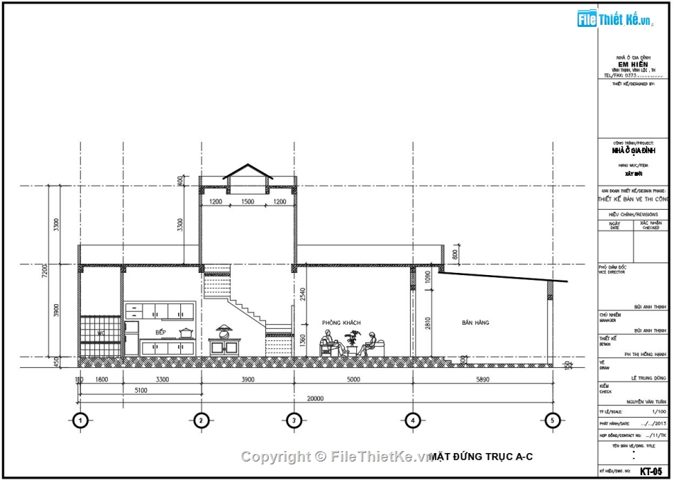 Nhà cấp 4 kết hợp quầy bán hàng,Bản vẽ nhà ở 1 tầng file cad,Thiết kế autocad nhà 1 tầng 8x20m,File cad nhà cấp 4 đẹp,Thiết kế nhà 1 tầng