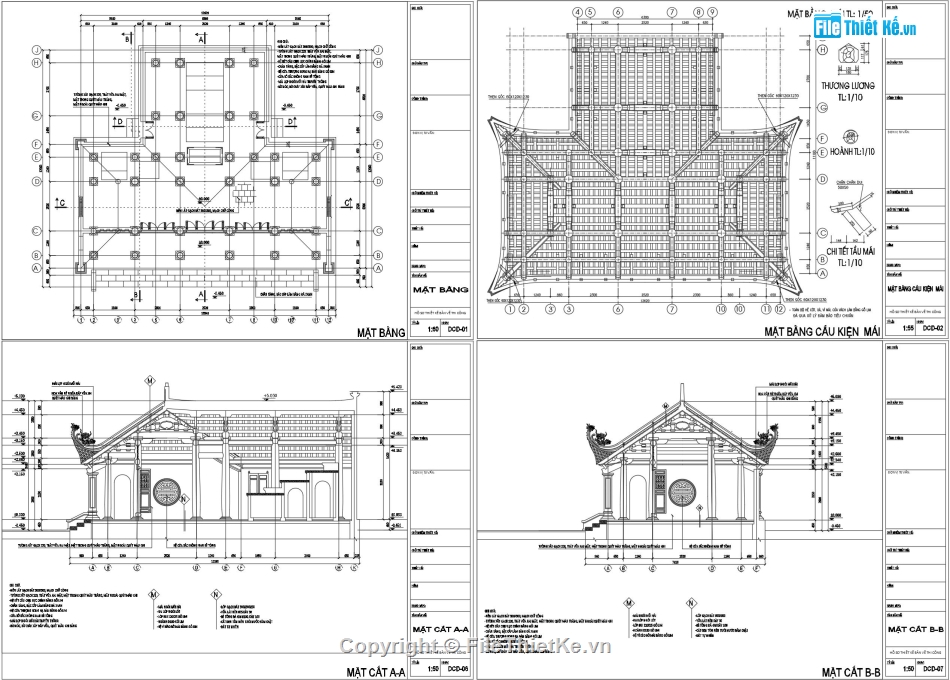 Bản vẽ nhà thờ họ,kiến trúc nhà thờ,bản vẽ nhà thờ 5 gian,thiết kế nhà thờ,nhà thờ tổ