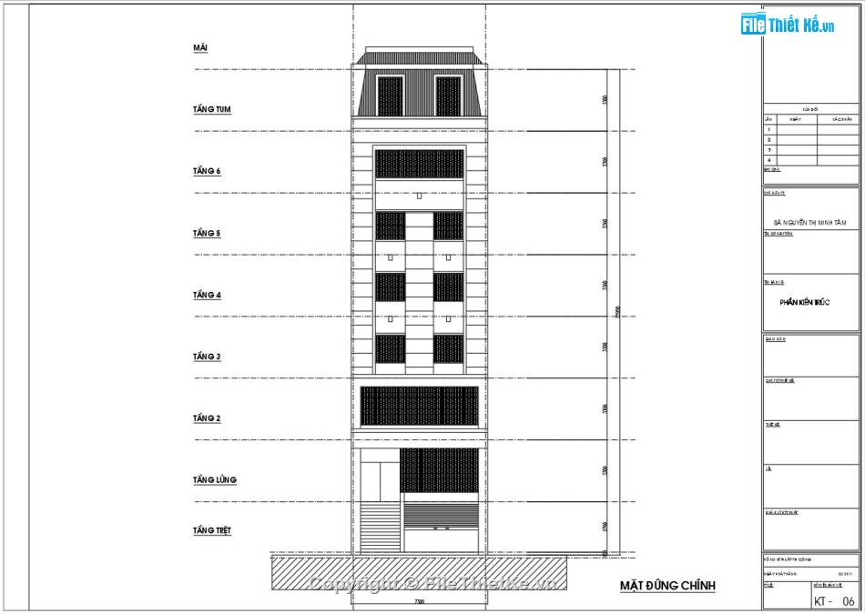 thiết kế văn phòng,Nhà văn phòng 8 tầng,Bản vẽ nhà văn phòng,Thiết kê văn phòng làm việc,Bản vẽ văn phòng 7 tầng