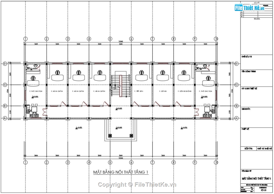 Fie cad UBND,bản vẽ UBND 33x9.7m,autocad UBND xã 2 tầng,UBND xã 2 tầng file cad,UBND xã 2 tầng autocad