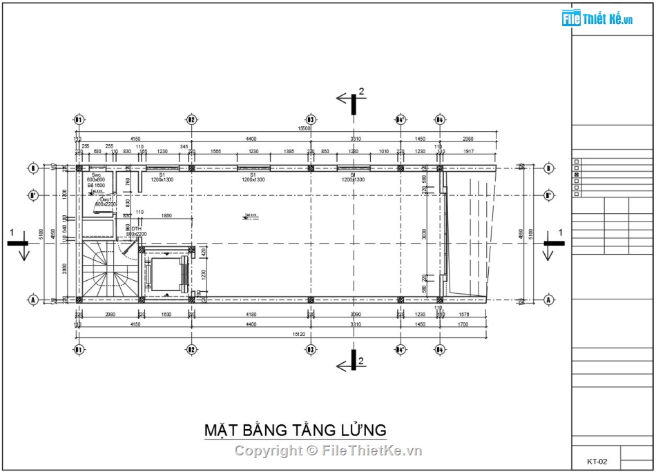 thiết kế văn phòng 6 tầng 5.1x15m,bản vẽ autocad văn phòng 6 tầng,nhà văn phòng kiến trúc tân cổ điển,kiến trúc nhà văn phòng file cad,Tòa nhà văn phòng làm việc file cad