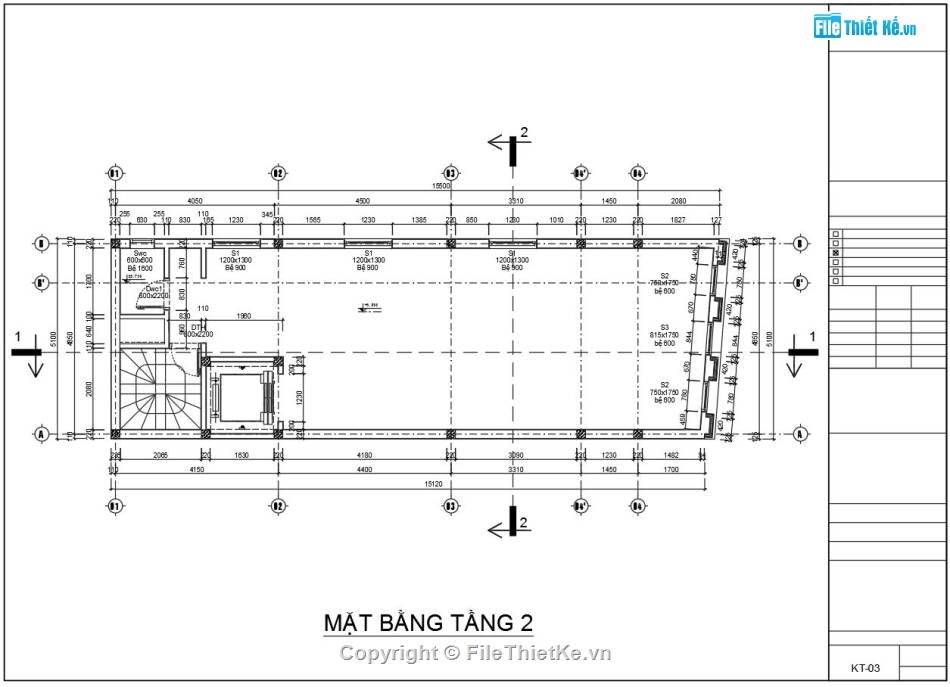 thiết kế văn phòng 6 tầng 5.1x15m,bản vẽ autocad văn phòng 6 tầng,nhà văn phòng kiến trúc tân cổ điển,kiến trúc nhà văn phòng file cad,Tòa nhà văn phòng làm việc file cad