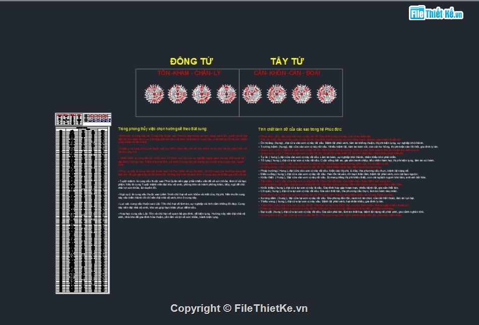 bản vẽ autocad,La bàn,la bàn phong thuỷ,phong thuỷ kiến trúc,la bàn bát quái,bát quái