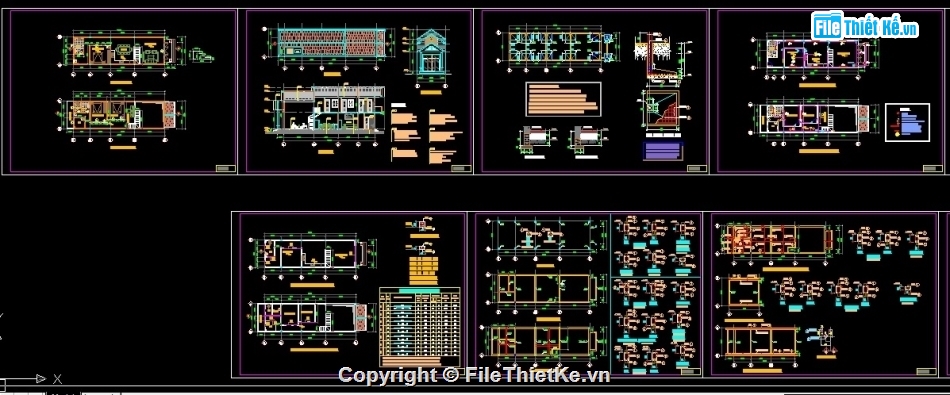 file cad nhà phố gác lửng,nhà phố gác lửng 5x16.3m,nhà phố gác lửng file cad,bản vẽ nhà phố gác lửng,bản vẽ autocad nhà gác lửng,Bản giá thi công