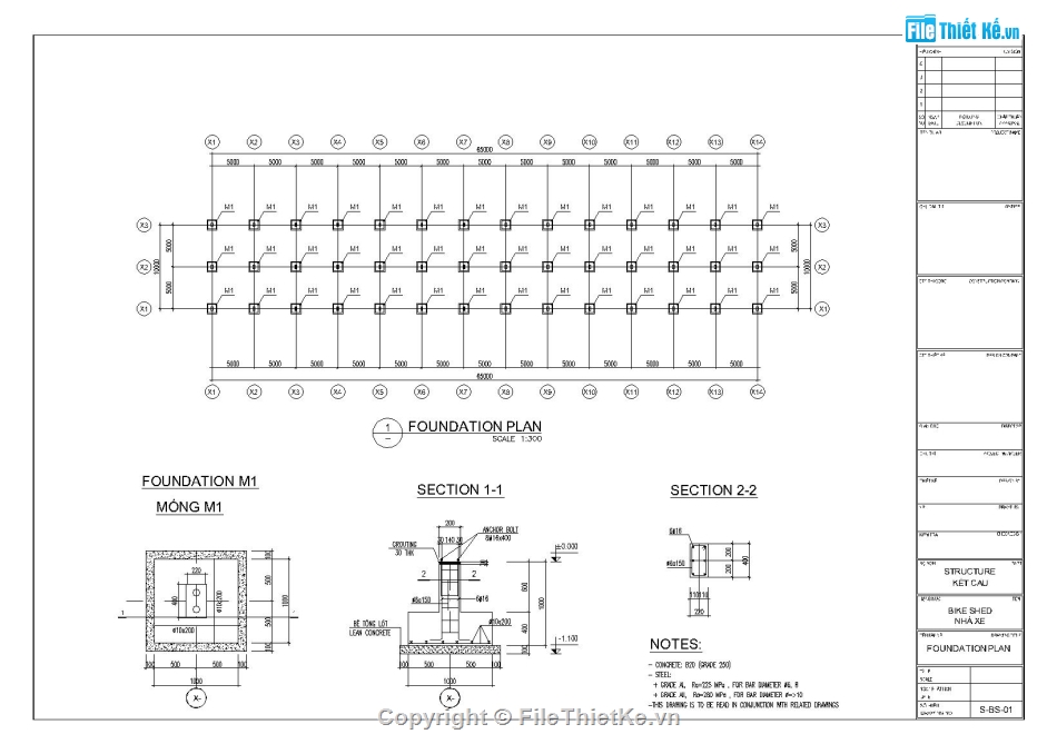 nhà để xe khung thép,File cad nhà để xe máy,Nhà để xe 15x65m,Bản vẽ Autocad thiết kế nhà xe,bản vẽ nhà xe công nhân,Bản vẽ để xe nhà xưởng