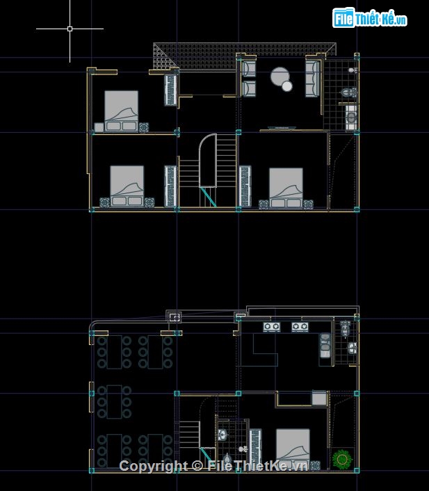 bản vẽ autocad biệt thự 3 tầng,file cad biệt thự 3 tầng,cad biệt thự 3 tầng,bản vẽ cad biệt thự 3 tầng,Biệt thự 3 tầng 7.3x12.8m,Biệt thự 3 tầng file cad