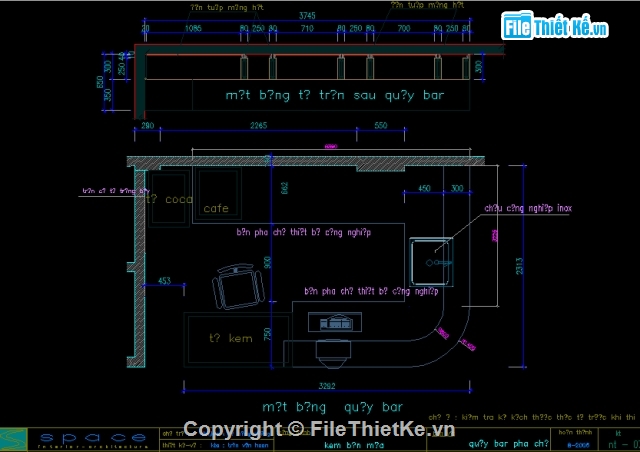 cad nội thất,kiến trúc và nội thất,cửa hàng kem Hapro 4 mùa,file cad kiến trúc,cửa hàng bán kem