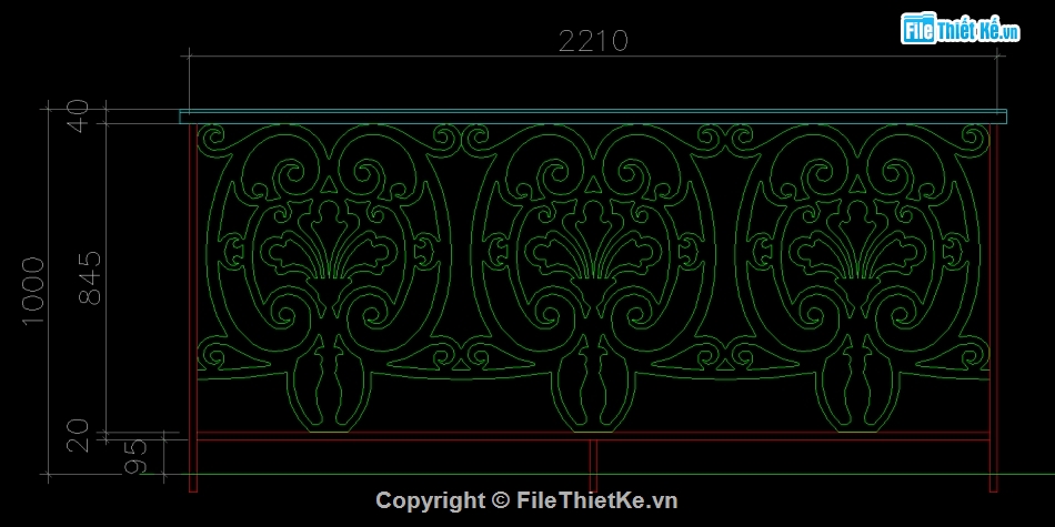 File CNC lan can,File cad lan can đẹp,Lan can sắt nghệ thuật,File autocad lan can cnc,Autocad lan can CNC