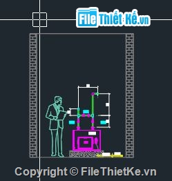 Layout phòng máy nén khí,file cad máy nén khí,máy nén khí file cad,autocad máy nén khí,máy nén khí file autocad