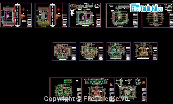 cad chung cư,File chung cư,chung cư