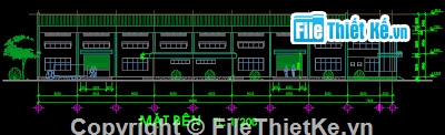 File cad,Mẫu nhà xưởng,thiết kế nhà xưởng,bản vẽ nhà xưởng