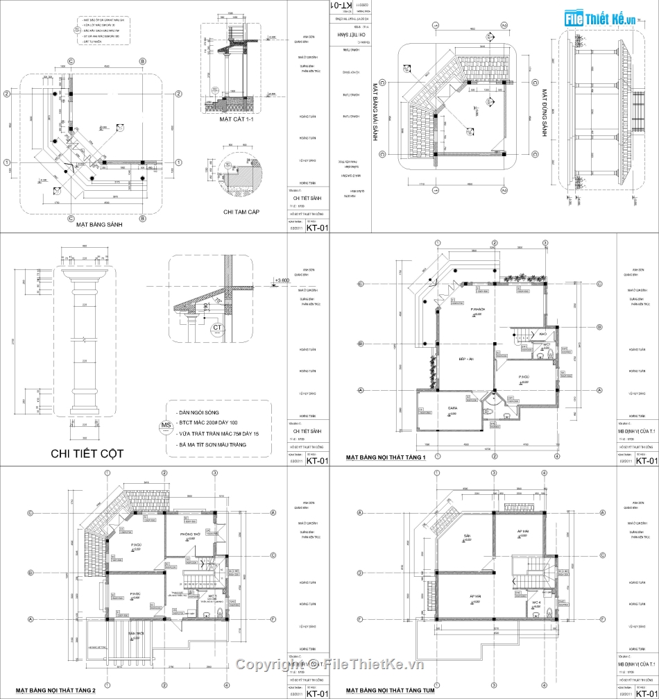 Biệt thự mái thái 3 tầng,Kiến trúc biệt thự mái thái,Thiết kế biệt thự đẹp,Bản vẽ kiến trúc biệt thự mái thái,Thiết kế biệt thự vườn mái thái,Bản vẽ biệt thự vườn 3 tầng